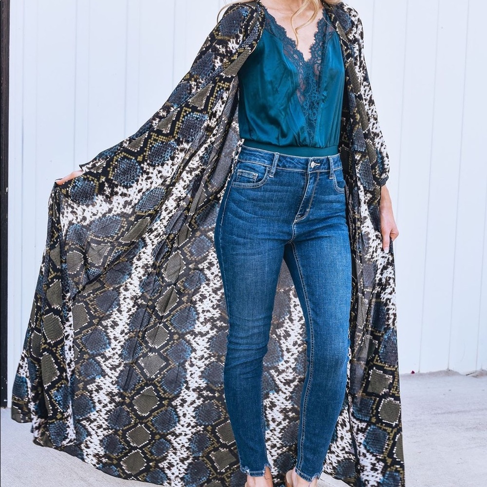 Buddy Love Snake Skin Duster